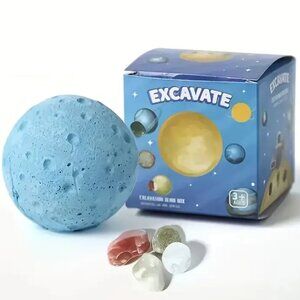 Kids Mini Archaeological Digging Set DIY Crystal and Gemstone Excavation Kit